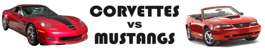 Corvettes vs Mustangs